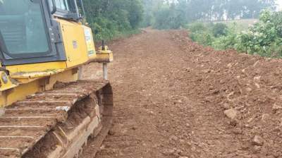 Trabalhos foram realizado na estrada do Alto da Légua