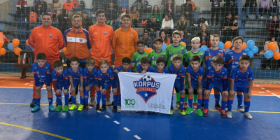 Categoria Sub-9 da Korpus vence gigante de Canoas (Foto: Divulgação | Korpus)