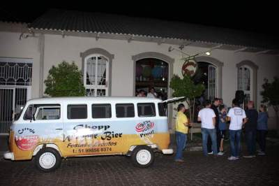 A Wagner Bier serviu o seu elogiado chopp artesanal aos presentes