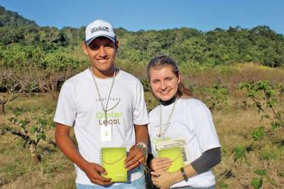 Ezequiel e Vanessa destacaram a importância da atividade e do estímulo ao jovem em continuar no campo com qualidade de vida