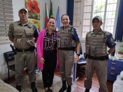 Brigada Militar faz nova reunião na Secretaria Municipal de Educação 