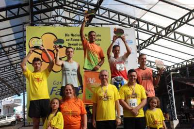 Premiação geral masculino 8km