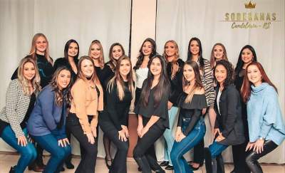 As 17 candidatas