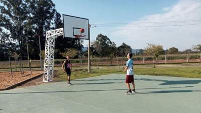 Quadra do Parque de Eventos recebe tabelas