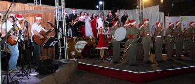 O Natal no ritmo da Orquestra e do Grupo de Rock de Candelária