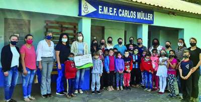 Cerro Branco e Novo Cabrais recebem recursos do Fundo Social da Sicredi