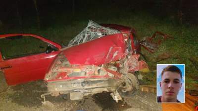 Jovem morre em acidente envolvendo carro e caminhão 