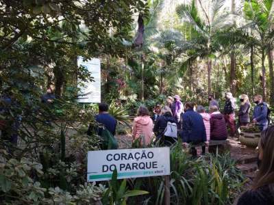 Roteiro incluiu passeio no Parque Witeck