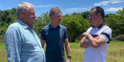 Dunga visita Candelária para alinhar chegada de moradias