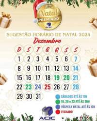 Comércio terá horário estendido até o Natal