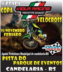 Feriado com velocross no parque de eventos