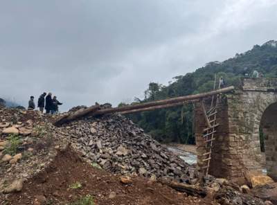 Secretaria de Obras intensifica recuperação de pontes danificadas pelas chuvas 