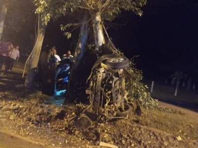 Acidente deixa quatro pessoas feridas na ERS-400