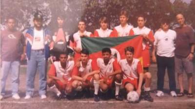 Amistoso do Atlético no Rio de Janeiro - Arquivo Rodolfo Feldmann
