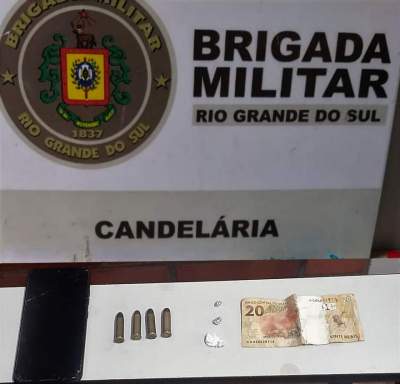 BM prende homem com drogas e munições