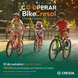 Cresol realiza a segunda edição do Bike Cresol Cooperar