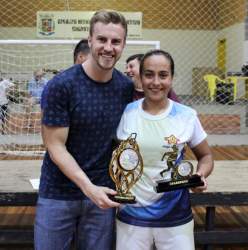 Thaline, atleta destaque do feminino