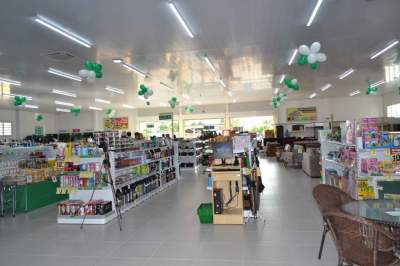 A nova loja da Afubra, moderna e com ampla variedade de produtos