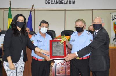 Bombeiros Voluntários são homenageados em sessão solene 