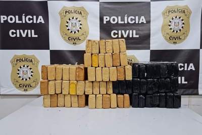 PRF prende homem com quase 60 quilos de maconha 
