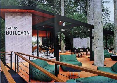 Projeto pretende construir café na base do morro Botucaraí