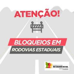 Confira as rodovias estaduais com trechos bloqueados em todo o Estado