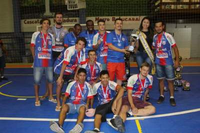 A equipe do Atlético: vice-campeã da categoria Sub 17