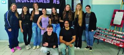Estudantes do Guia Lopes apresentam projeto voltado a violência contra a mulher 