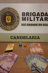 Homem é preso vendendo crack no Bairro Ewaldo Prass 