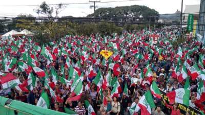 Manifestação foi a maior já registrado pela Fetag/RS