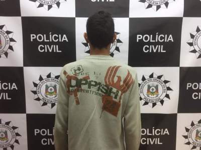 Polícia Civil cumpre mandado e prende jovem acusado de latrocínio 