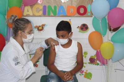 Estado lidera mobilização em favor da vacinação das crianças contra a covid-19