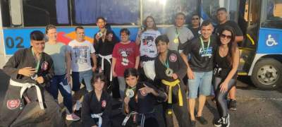 Atletas candelarienses voltaram com medalhas de Garibaldi | Divulgação / CT Esperidião