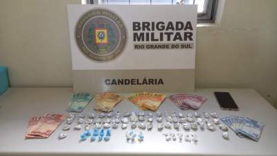 Homem é preso com cocaína e maconha no Bairro Ewaldo Prass 