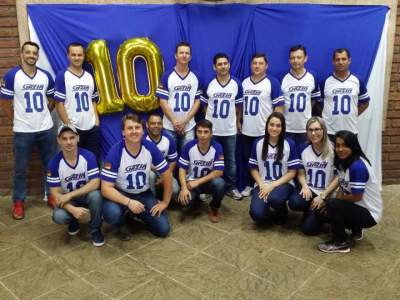 Gazin presta homenagem para funcionários com 10 anos na empresa