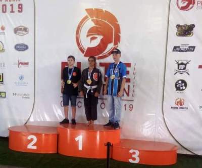 Candelarienses conquistam medalhas em competição  de Jiu-Jitsu