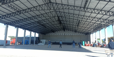 Pavilhão principal será utilizado pela primeira vez em uma Expocande (Foto: Divulgação)