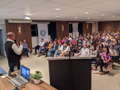 Roberto Argenta fala de sua pré-candidatura a governador em Palestra