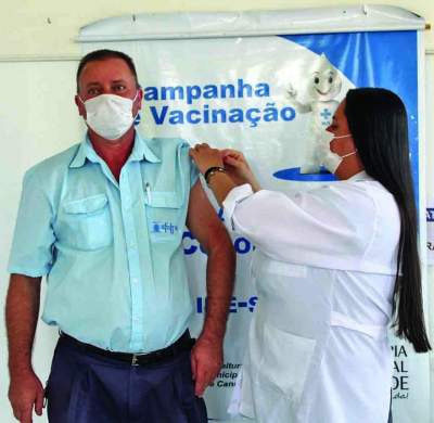 Mais de 35% da população candelariense completou o esquema vacinal