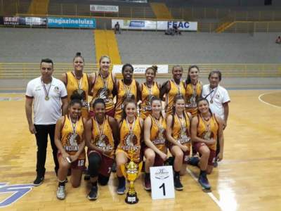 Basquete: Candelarienses são campeãs em São Paulo