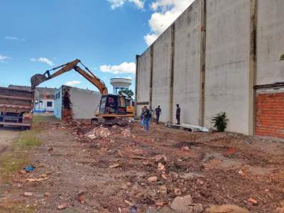 Ginásio da Ulbra irá ganhar entrada alternativa