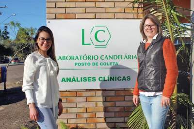 Proprietárias da Clinica Puntel e Laboratório Candelária, Gabriela Puntel e Fabiana Galetto